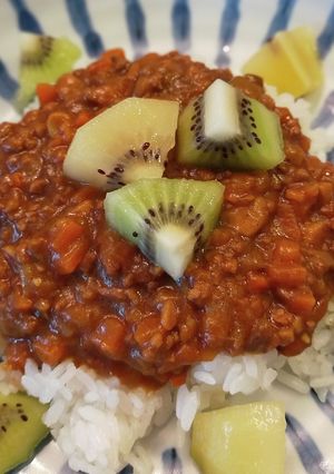 カフェ風の甘くて辛い本格キーマカレー-レシピのメイン写真