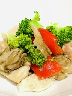 お手軽!鶏むね肉のガーリックバター炒め-レシピのメイン写真