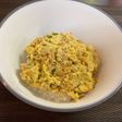 節約☆ふわふわ卵ひき割り納豆そぼろ丼