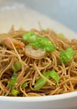 KALDIの蝦子麵(えびめん)焼きそば-レシピのメイン写真