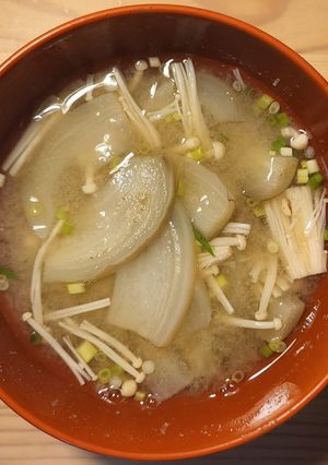 とろーり旨なすの味噌汁-レシピのメイン写真