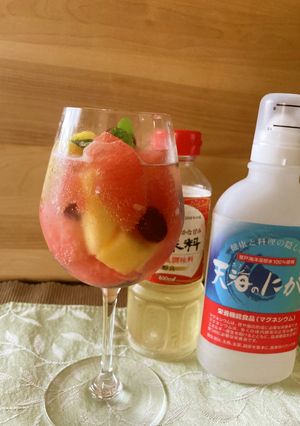 熱中症予防フルーツポンチ-レシピのメイン写真