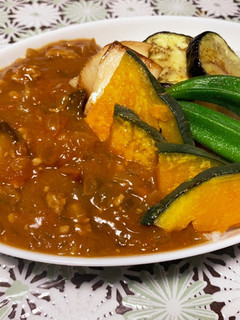 夏野菜のトマトカレー-レシピのメイン写真