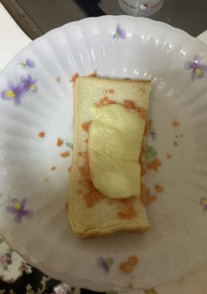 鮭フレークチーズオガタトースト-レシピのメイン写真