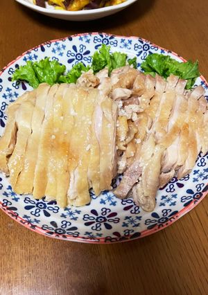 超簡単!フライパンで鶏もも肉の塩麹蒸し-レシピのメイン写真