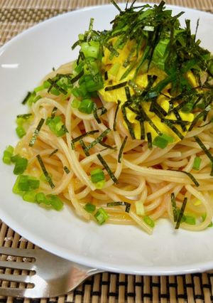 【裏技】うにたっぷり和風明太スパゲティ-レシピのメイン写真