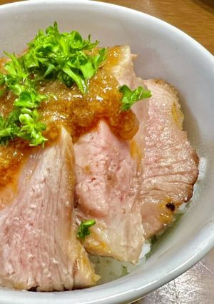 【夕食に間に合う！】ローストポーク丼-レシピのメイン写真