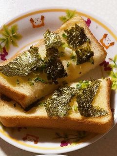 のりマヨとねぎのトースト-レシピのメイン写真