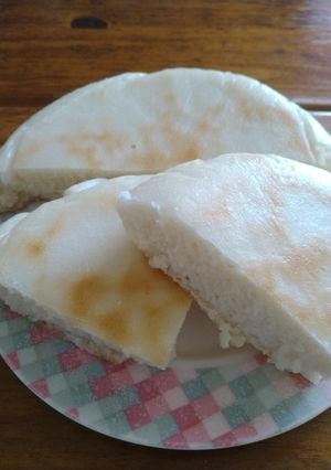 フライパンでふわもち米粉パン-レシピのメイン写真