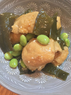茎わかめとがんものだしとろみ煮-レシピのメイン写真