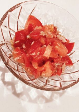 離乳食幼児食に！超簡単！トマトツナ缶和え-レシピのメイン写真