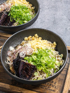 なすと薬味のぶっかけそば-レシピのメイン写真