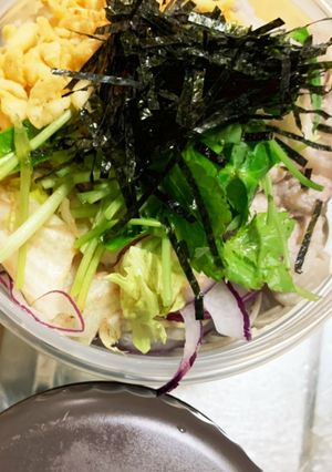 まいにちお弁当 スープジャーで肉蕎麦-レシピのメイン写真