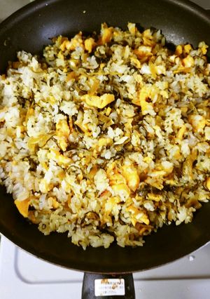 ヨウサマの減塩町中華風高菜チャーハン-レシピのメイン写真