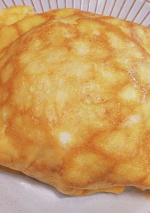 炊飯器で簡単！卵焼くだけオムライス！-レシピのメイン写真