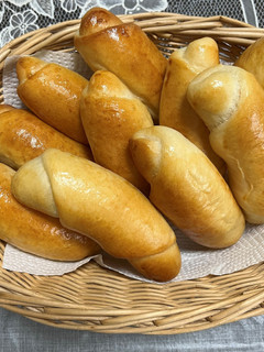 手ごね ロールパン(春よ恋)-レシピのメイン写真