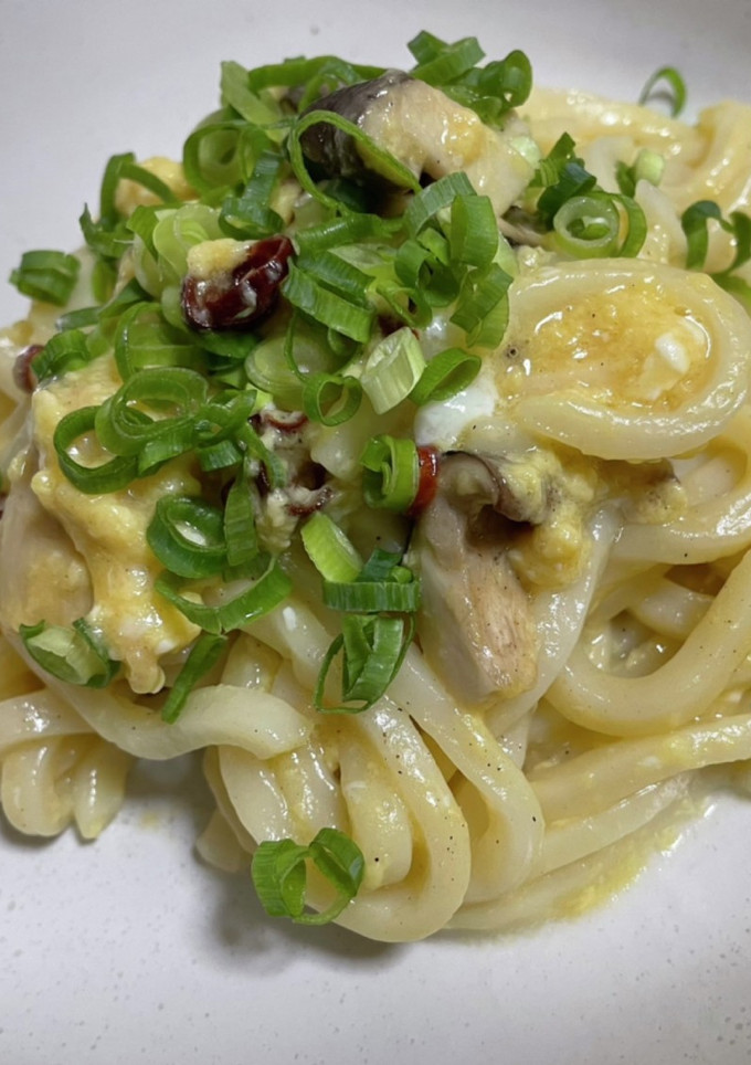 和風ぺぺたまうどん-レシピのメイン写真