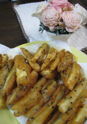 カリカリおいものスティック☆ゴマ風味-レシピのメイン写真