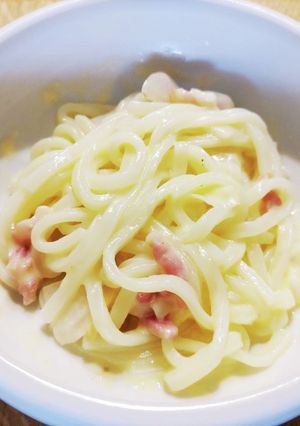 子ども向けマッケンチーズ風うどん-レシピのメイン写真