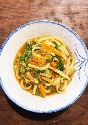 簡単煮込み饂飩-レシピのメイン写真