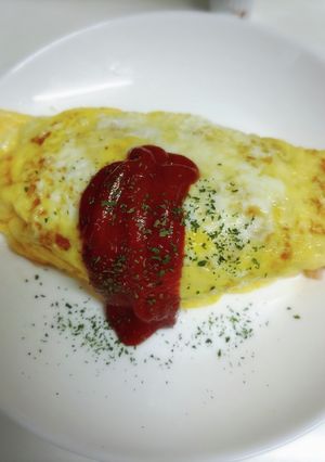 チーズｉｎオムライス-レシピのメイン写真