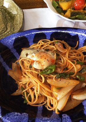 牡蠣ソテーのパスタ-レシピのメイン写真