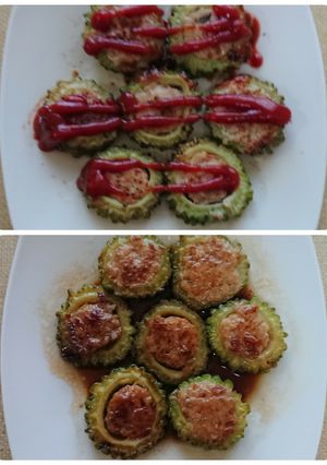 ゴーヤの肉詰め-レシピのメイン写真