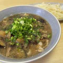 รูปของ なすと豚肉のつけうどん汁