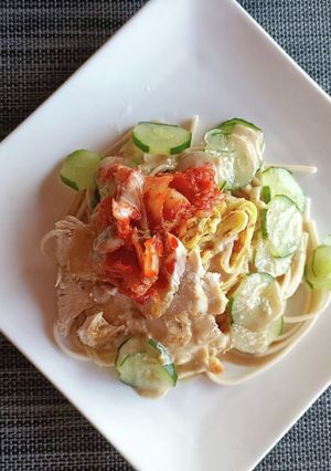 夏バテでも食べれます☆さっぱり夏うどん-レシピのメイン写真