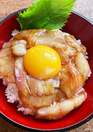 ひらめ丼-レシピのメイン写真