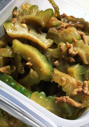 ゴーヤのカレー炒め-レシピのメイン写真