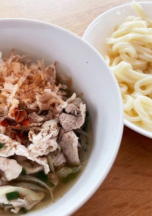 肉つけうどん-レシピのメイン写真
