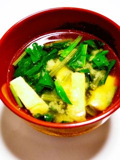 味噌汁 超美味しい 王道です スープ汁物-レシピのメイン写真