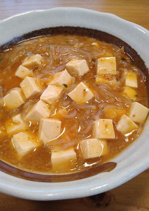 糸こんにゃくと麻婆豆腐-レシピのメイン写真