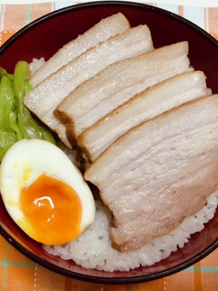 豚バラチャーシュー丼-レシピのメイン写真
