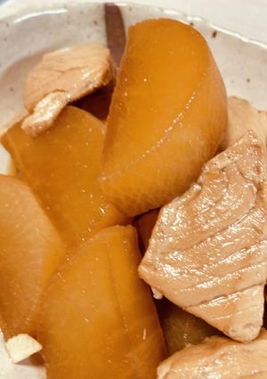 大根とめかじきの煮物-レシピのメイン写真