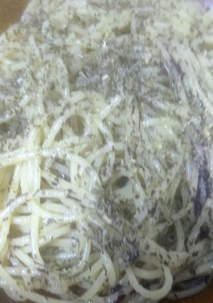 アーリオオーリオゆかりパスタ-レシピのメイン写真