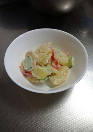 ポテトとトマトのサラダ-レシピのメイン写真