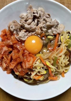 簡単ビビンバ-レシピのメイン写真