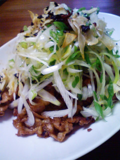 豚肉のたっぷりネギのせ-レシピのメイン写真
