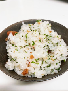 夏にさっぱり梅しそご飯-レシピのメイン写真