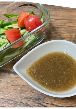 和風ドレッシングは家で作れる！！-レシピのメイン写真