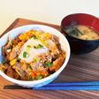 豚キムチ丼 食べやすい!