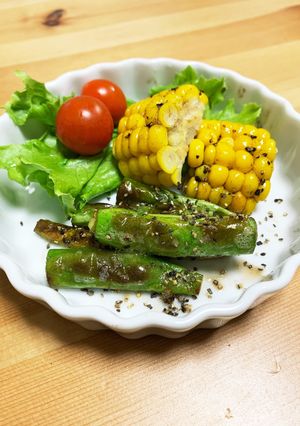 ささげバター-レシピのメイン写真