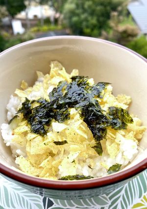 カリカリ食感の、ポテチご飯-レシピのメイン写真