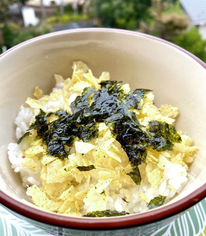 カリカリ食感の、ポテチご飯-レシピのメイン写真