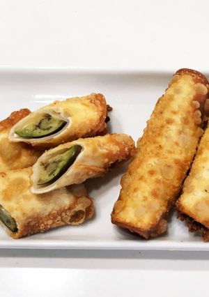 一口サイズでパクリ！ナス餃子スティク-レシピのメイン写真