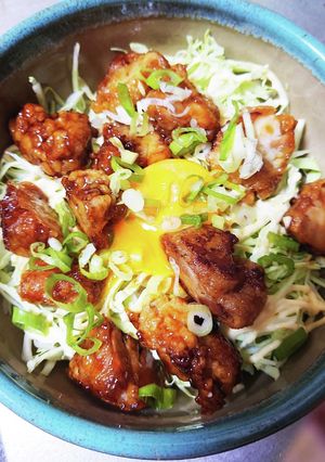簡単唐揚げリメイク丼-レシピのメイン写真