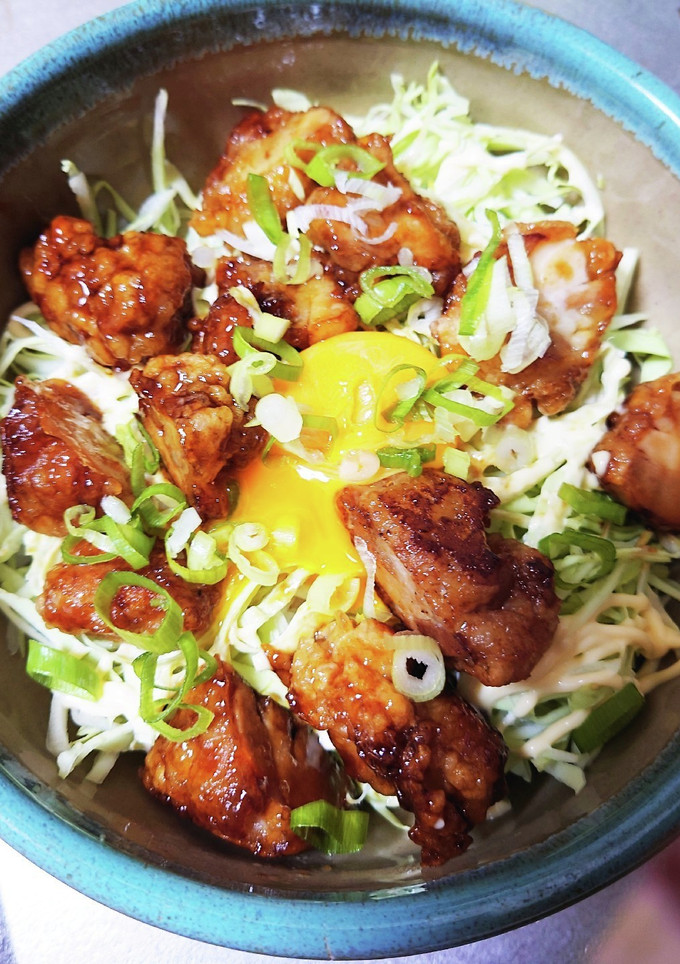 簡単唐揚げリメイク丼-レシピのメイン写真