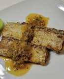 太刀魚(白身魚)ムニエル　キウイソース